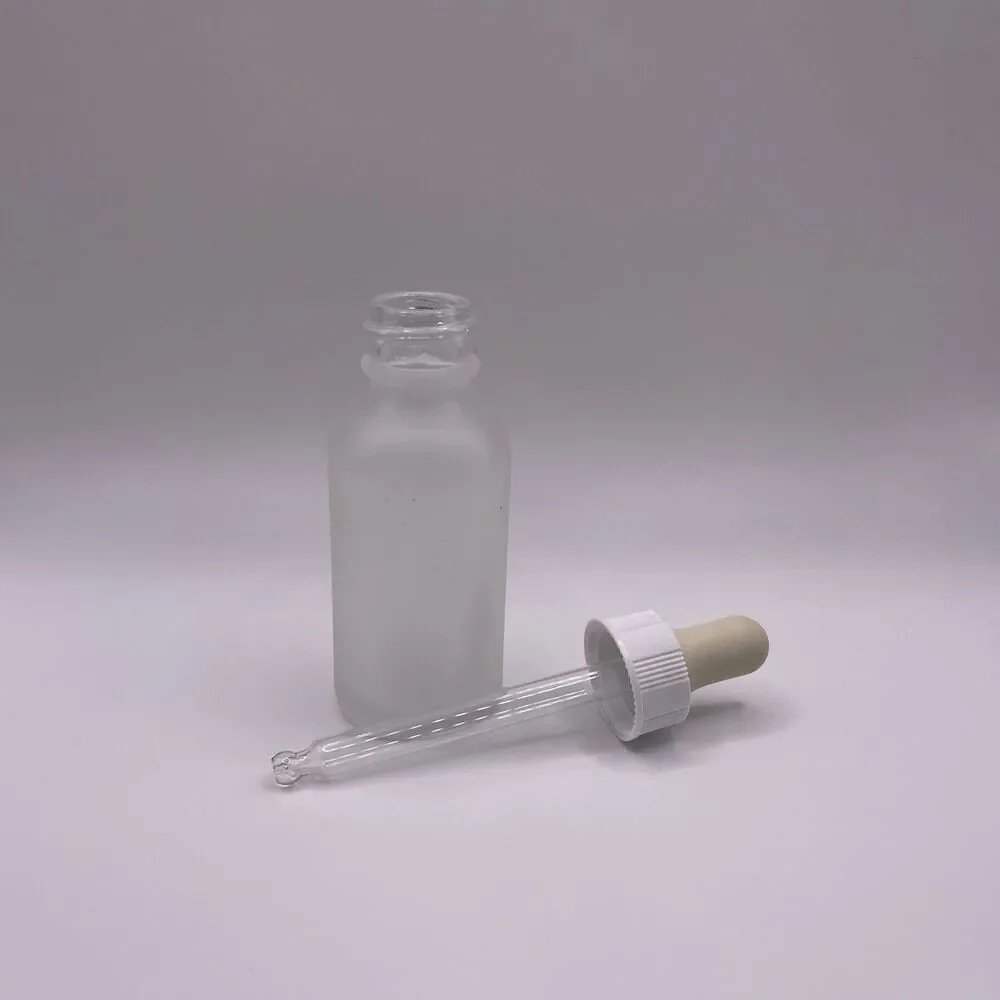 The Ordinary Glass Re-Usable Dropper Bottle EMPTY JAR